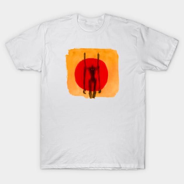 NGE Eva unit 1 sunset T-Shirt by Kenny Routt